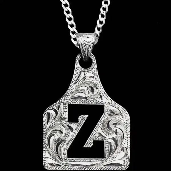 Duke Cow Tag Necklace